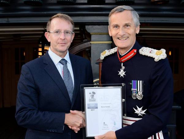 Bovis Homes picks up national award for Armed Forces support